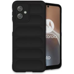 imoshion EasyGrip Back Cover für das Motorola Moto G54 - Schwarz