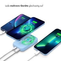 imoshion MagSafe Powerbank 10.000 mAh - Kabellose Powerbank - Himmelblau