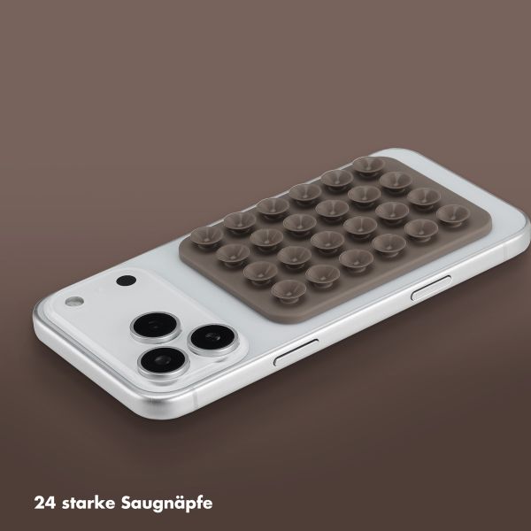 Selencia MagSafe-Saugnapf-Handyhalterung - Taupe