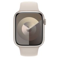 Apple Sport Armband für das  Apple Watch Series 1 t/m 11 / SE / Ultra (44/45/46/49 mm) - Größe S/M - Starlight
