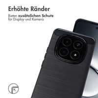 imoshion Brushed Back Cover Xiaomi Redmi Note 15 Pro Plus (5G) - Schwarz