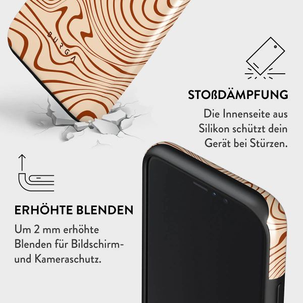 Burga Tough Back Cover für das iPhone Xr - Déjà Vu