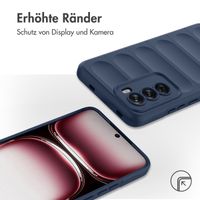 imoshion EasyGrip Back Cover für das Oppo Reno 12 - Dunkelblau