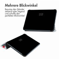 imoshion Design Trifold Klaphülle Apple iPad 11 (2025) 11 Zoll A16 / iPad 10 (2022) 10.9 Zoll - Cherry Check