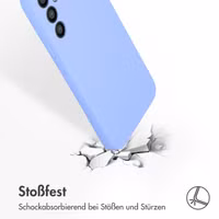 Accezz Liquid Silikoncase Samsung Galaxy A34 (5G) - Violett
