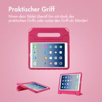 imoshion Kindersichere Schutzhülle mit abnehmbaren Ansteckern Apple iPad 9 (2021) 10.2 Zoll / iPad 8 (2020) 10.2 Zoll / iPad 7 (2019) 10.2 Zoll - Rosa