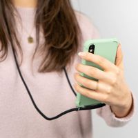 imoshion Color Backcover mit Band Apple iPhone 12 (Pro) - Grün