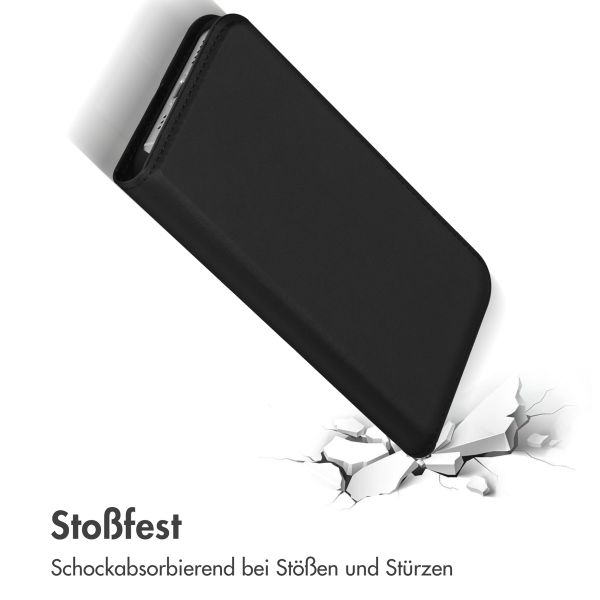 Accezz Premium Leather Slim Klapphülle für das Apple iPhone 14 - Schwarz