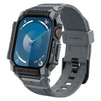 Spigen Rugged Armor™ Pro Case für Apple Watch 10 - 46 mm - Dark Gray