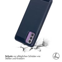 imoshion Brushed Back Cover für das Nokia G42 - Dunkelblau