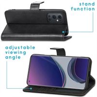 imoshion Luxuriöse Klapphülle OnePlus 9 Pro - Schwarz