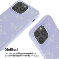 imoshion Silikonhülle design mit Band für das iPhone 15 Pro Max - Butterfly