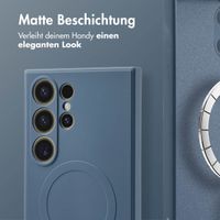 imoshion Color Back Cover mit MagSafe Samsung Galaxy S24 Ultra - Dunkelblau