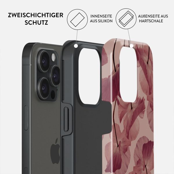 Burga Tough Back Cover für das Apple iPhone 15 Pro Max - Tender Kiss