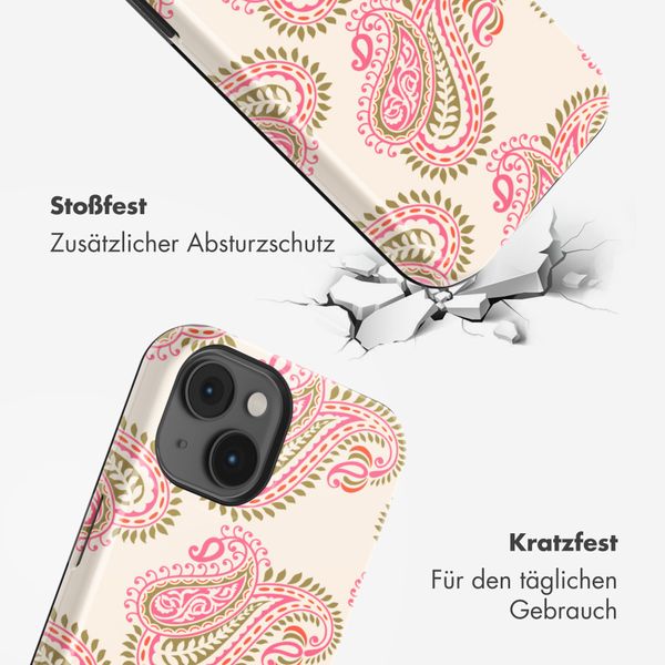 Selencia Vivid Back Cover Apple iPhone 14 - Paisley Blush