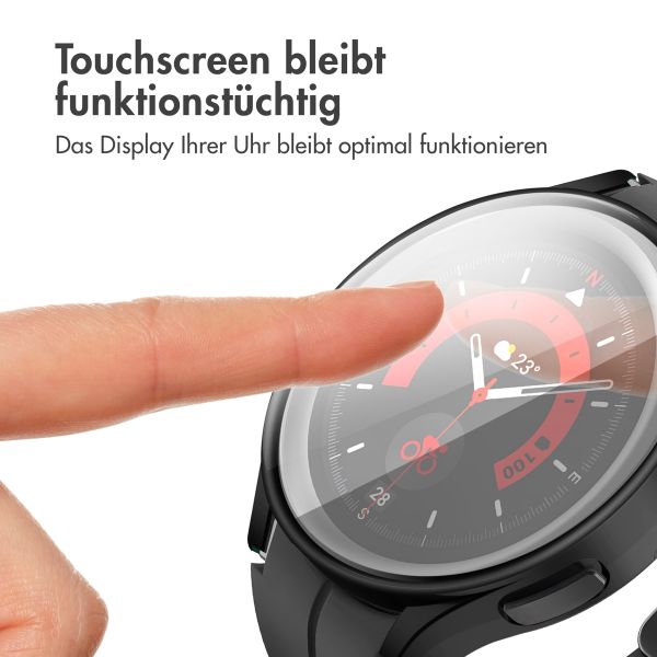 imoshion Full Cover Hard Case Samsung Galaxy Watch 4 - 44 mm - Schwarz