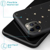 imoshion Design Hülle für das Apple iPhone 12 Pro Max - Sterne / Schwarz