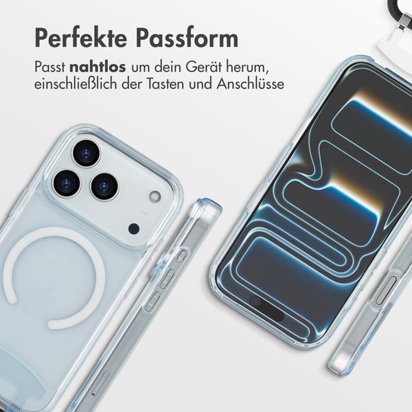 imoshion MagSafe Hülle mit abnehmbarem Band Apple iPhone 17 Pro - Transparent