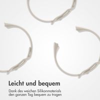 imoshion Silikonband für das  Fitbit Charge 5 / 6 - L - Beige