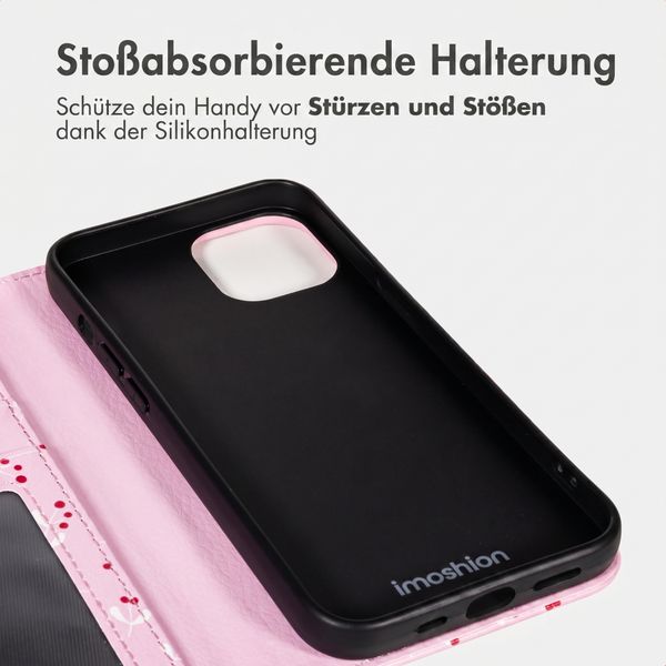 imoshion Design Klapphülle Apple iPhone 13 - Blush Berries