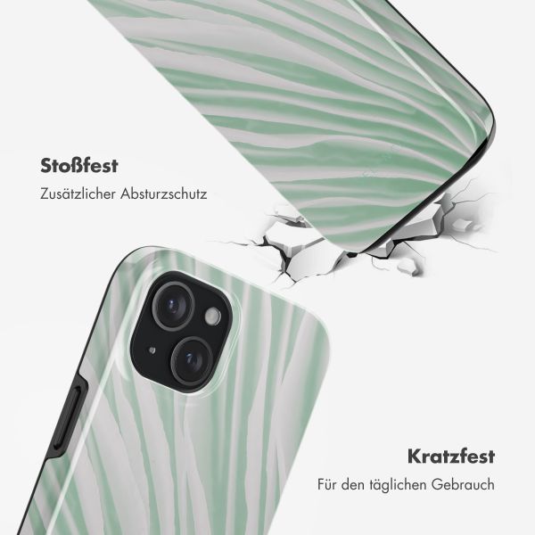 Selencia Vivid Rückabdeckung mit MagSafe Apple iPhone 15 - Nature Grayed Jade