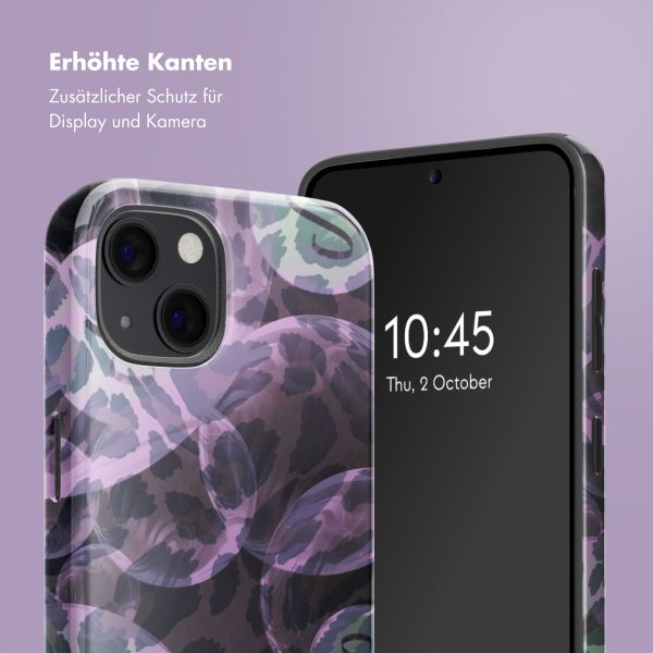 Selencia Vivid Rückabdeckung mit MagSafe Apple iPhone 13 - Leo Bubble Green