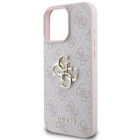 Guess 4G Metal Logo Back Cover für das Apple iPhone 16 Pro - Rosa