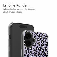 imoshion Design Hülle Apple iPhone 16 - Leopard Lilac