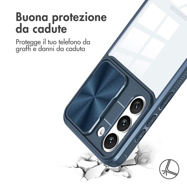 imoshion Back Cover mit Kameraschieber Samsung Galaxy S23 - Dunkelblau