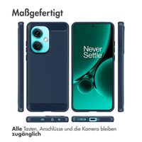 imoshion Brushed Back Cover für das OnePlus Nord CE 3 / CE 3 Lite - Dunkelblau