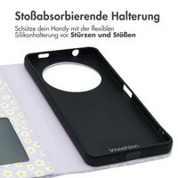 imoshion Design Klapphülle Xiaomi Redmi A3 - White Daisy