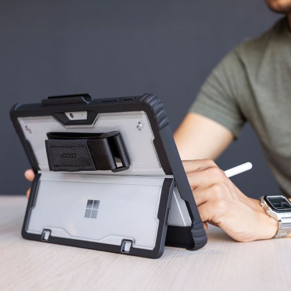 Accezz Robuste Hülle mit Ständer Microsoft Surface Pro 12 - Schwarz