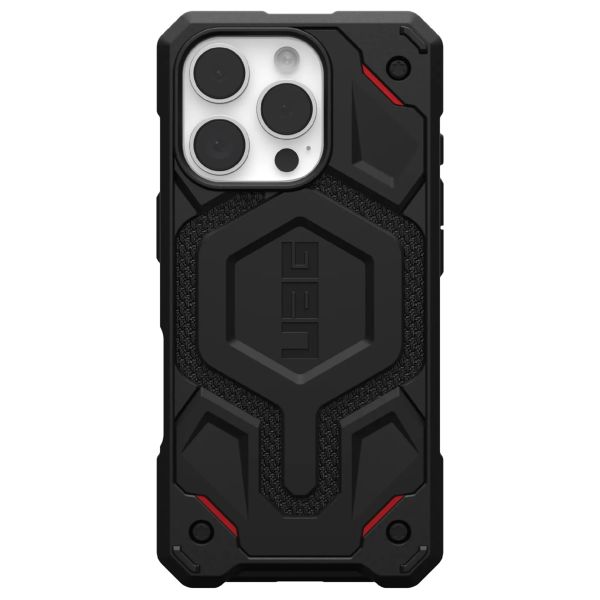 UAG Monarch Pro Backcover Apple iPhone 16 Pro - Kevlar Black