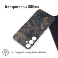 imoshion Design Hülle Samsung Galaxy A55 - Black Marble