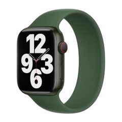 Apple Silikon Solo Loop für das  Apple Watch | 44/45/46/49 mm - Größe 5 - Clover