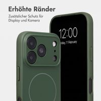 Accezz Grip Backcover mit MagSafe Apple iPhone 18 Pro Max / 17 Pro Max - Dunkelgrün