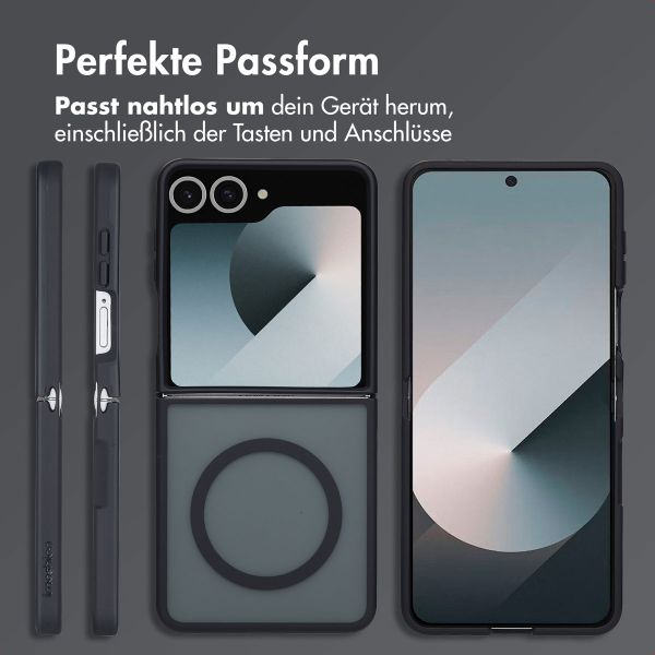 imoshion Color Guard Back Cover mit MagSafe Samsung Galaxy Z Flip 7 - Schwarz
