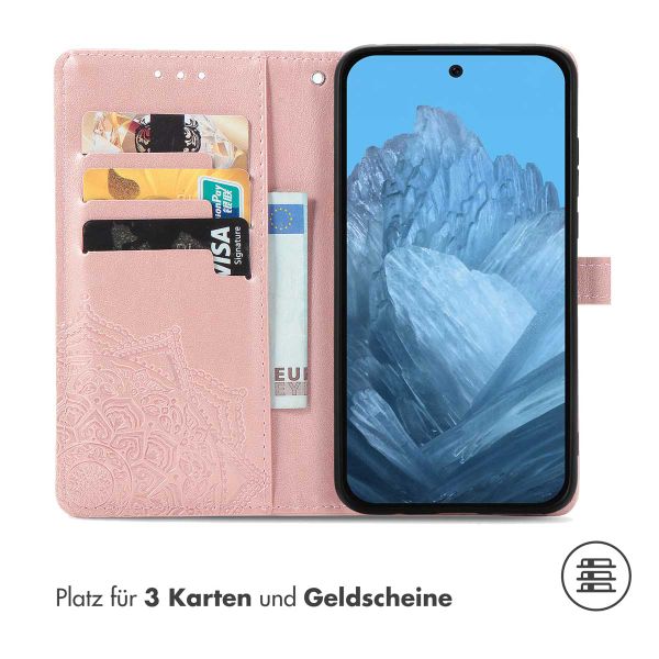 imoshion Mandala Klapphülle Google Pixel 9 / 9 Pro - Rosé gold