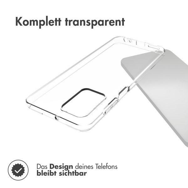 Accezz Clear TPU Backcover Motorola Moto G73 - Transparent