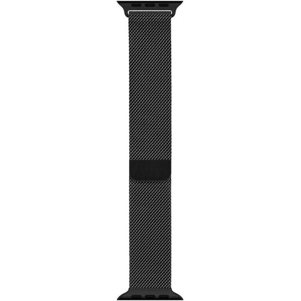 Apple Mailänder Fitness-Armband für Apple Watch Series 1-9 / SE - 38/40/41 mm / Series 10 - 42 mm - Schwarz