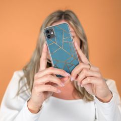 imoshion Design Hülle für das Samsung Galaxy A13 (5G) / A04s - Blue Graphic