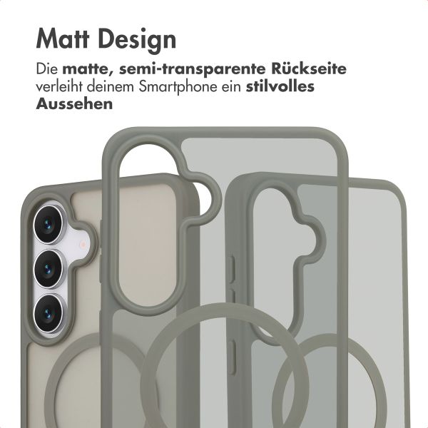 imoshion Color Guard Back Cover mit MagSafe Samsung Galaxy S25 FE - Grau
