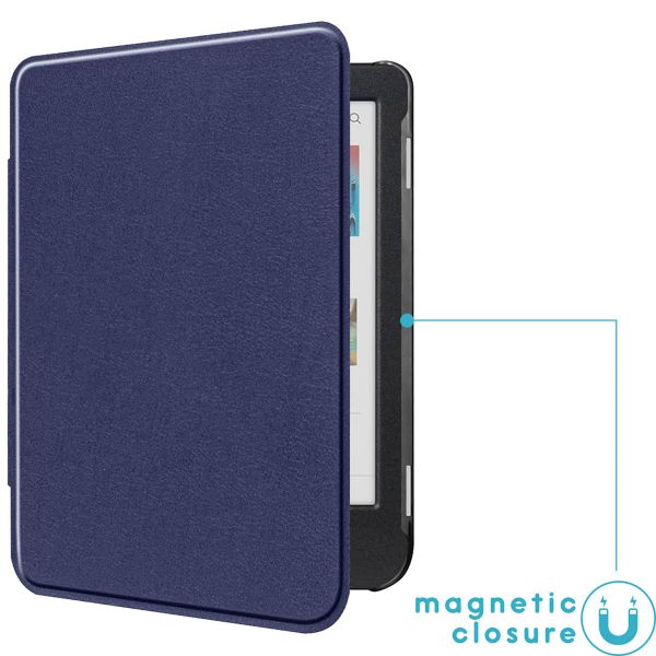 imoshion Slim Hard Case Klapphülle Kobo Clara Colour / BW - Dunkelblau