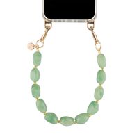 Selencia Satin Crush Handgelenkschlaufe - Mint Green