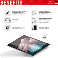 Displex Displayschutz aus Glas für das Samsung Galaxy Tab S7 Plus / Tab S7 FE / S8 Plus / S9 Plus / S9 FE Plus - Transparent