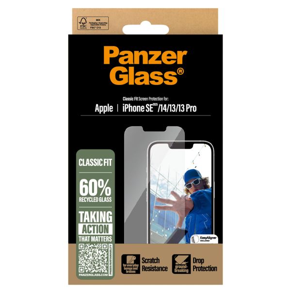 PanzerGlass Antibakterieller Screen Protector iPhone 16e