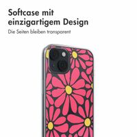 imoshion  Design Hülle für das iPhone 14 - Dusty Rose Flowers Connect