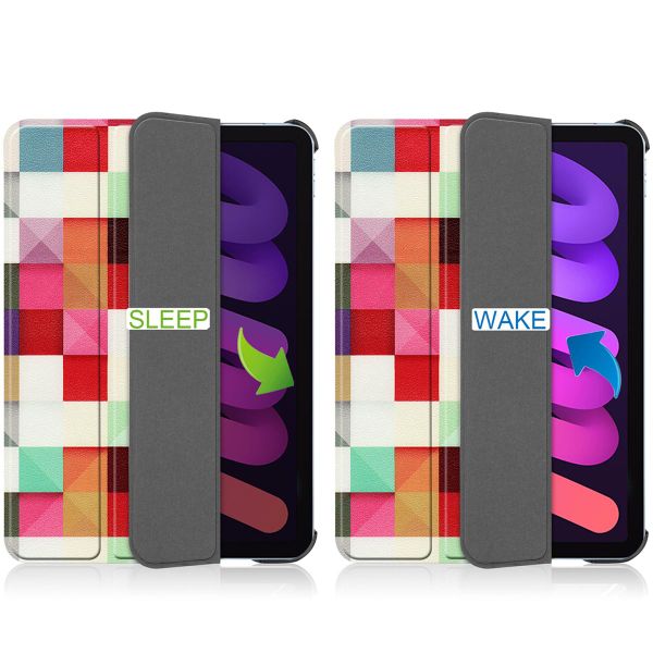 imoshion Design Trifold Klaphülle Apple iPad Mini 7 (2024) / iPad Mini 6 (2021) - Various Colors