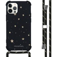 imoshion Design Hülle mit Band für das iPhone 12 (Pro) - Stars Gold