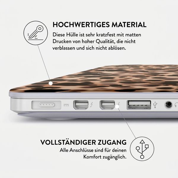 Burga Hardshell Hülle Apple MacBook Air 15 Zoll (2023 / 2024 M3 / 2025 M4 / 2026 M5) - Off Duty